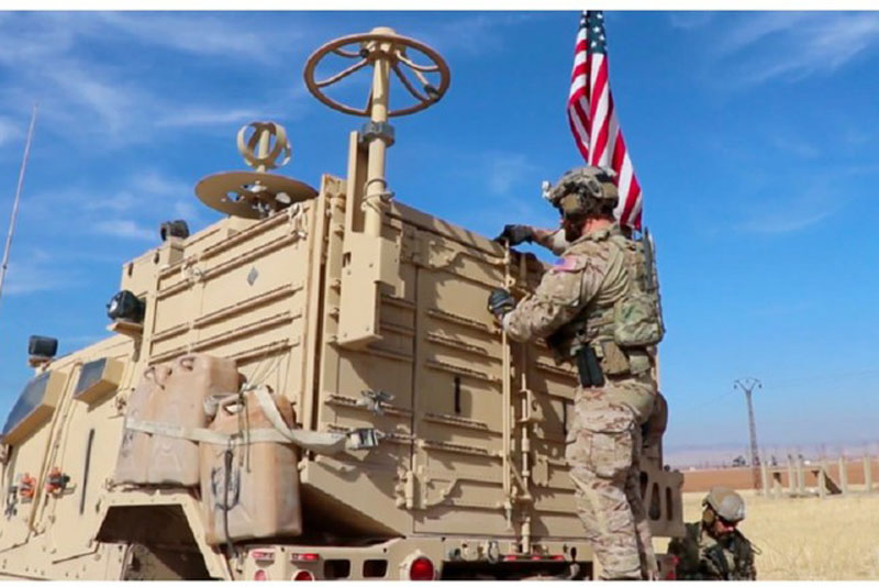 Mỹ xây dựng căn cứ quân sự mới ở miền Đông Syria