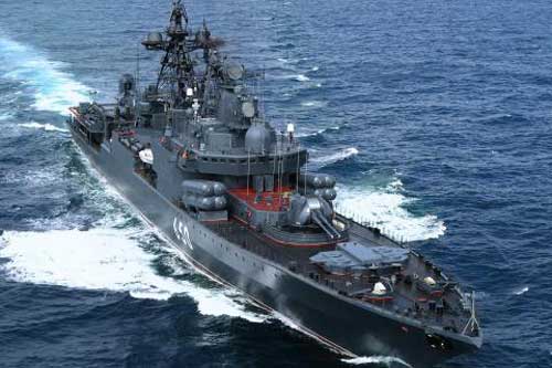 Tàu ngầm Mỹ không thể đến gần tàu Udaloy để khai hỏa