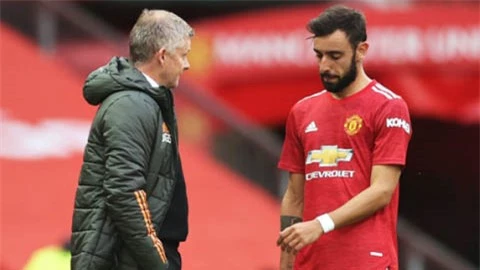 Bruno Fernandes thất vọng với M.U, mất niềm tin về Solskjaer