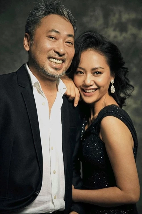 Đạo diễn Nguyễn Quang Dũng và diễn viên - đạo diễn - nhà sản xuất Hồng Ánh.