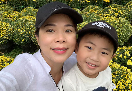 Quý tử của ca sĩ Mỹ Lệ