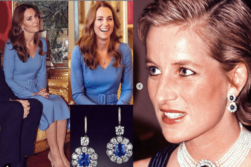 Đệ nhất phu nhân mang túi Hermes sang chảnh nhưng Công nương Kate vẫn 'chiến thắng' nhờ bộ trang sức từ mẹ chồng Diana