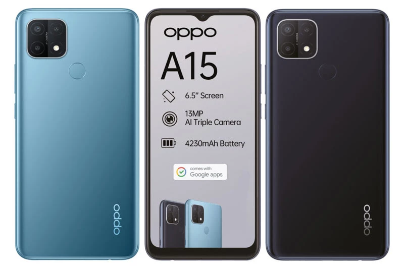 Oppo A15.