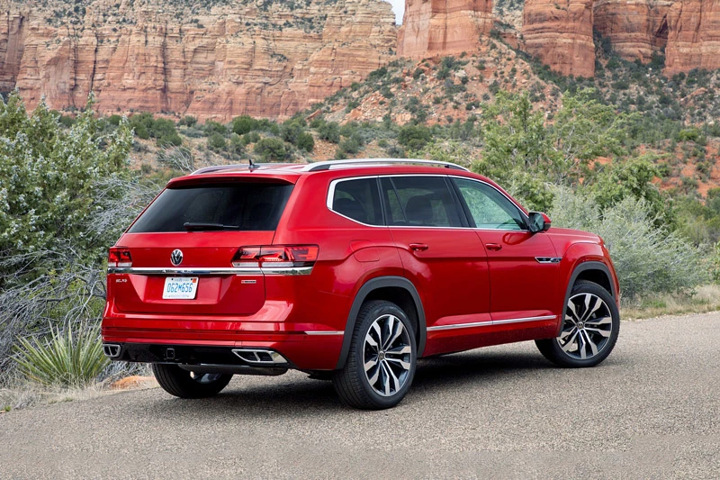 4. Volkswagen Atlas 2020 (điểm an toàn: 9,7/10).