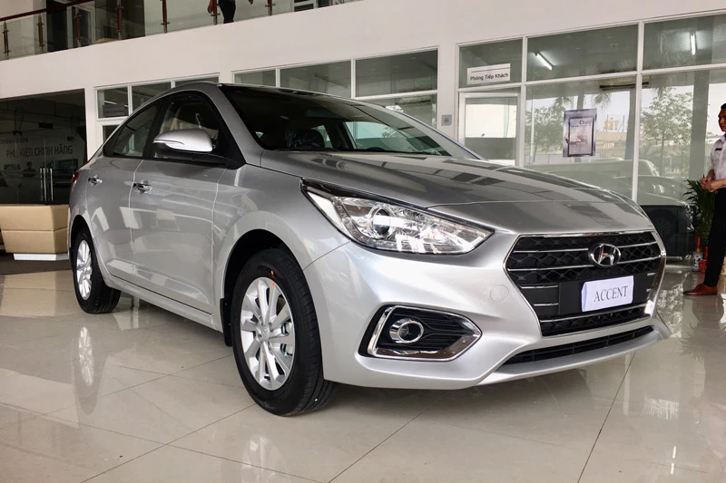 2. Hyundai Accent (doanh số: 2.230 chiếc).