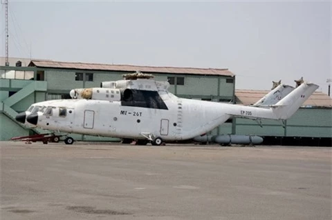 Quan doi Peru ban thanh ly Mi-26T 