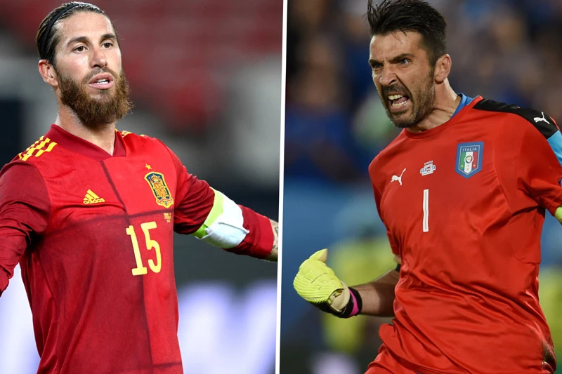 Ramos bắt kịp kỷ lục của Buffon.