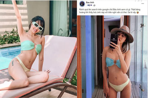 Bảo Anh lên tiếng kèm ảnh chứng minh 'trong sạch' giữa tin đồn đã sinh con