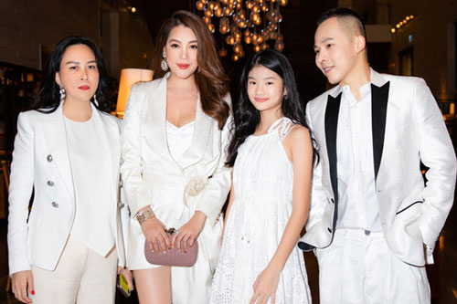 Phượng Chanel, Vũ Khắc Tiệp dự tiệc cùng mẹ con Trương Ngọc Ánh