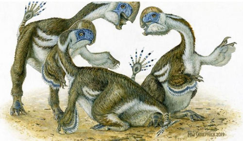 Phát hiện hóa thạch khủng long biến dị lai vẹt chưa từng có