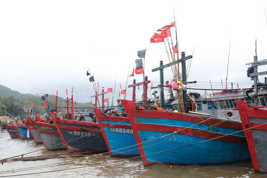 Quảng Trị đến Quảng Nam ứng phó với bão số 13