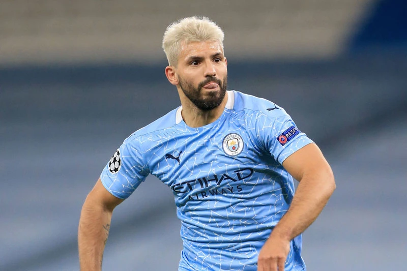 Tiền đạo: Sergio Aguero (Man City).