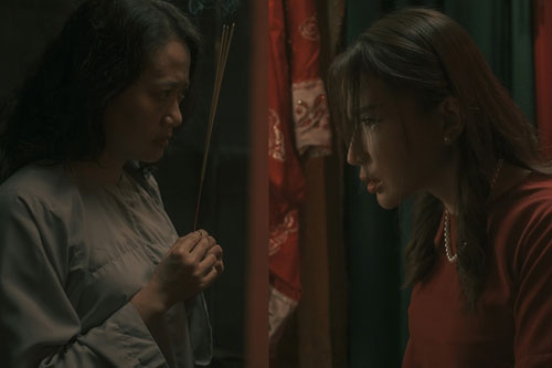 Hồng Ánh, Khả Như đóng phim ma