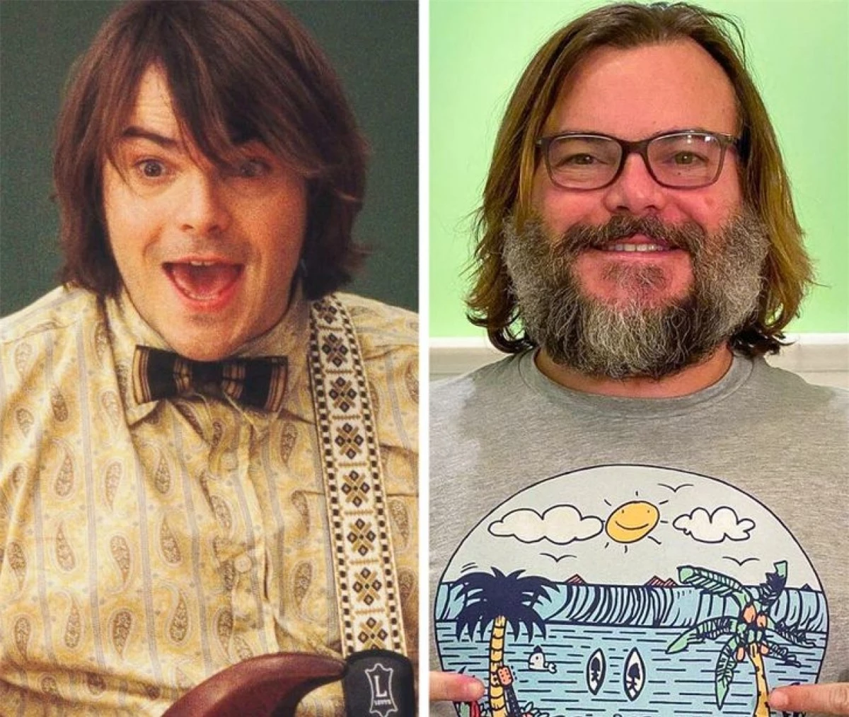 Ngoại hình của Jack Black không hề là trở ngại với sự nghiệp của anh. Nam diễn viên, nhạc sĩ và diễn viên hài người Mỹ này đã chinh phục trái tim của nhiều thế hệ kể từ khi anh xuất hiện trong bộ phim hài kinh điển School of Rock. Màn trình diễn xuất sắc đã giúp anh được đề cử giải Quả cầu vàng.