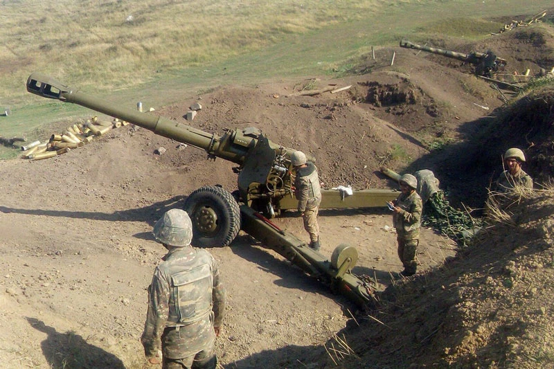 Quân đội Artsakh tuyên bố sẽ không rời bỏ vị trí của mình. Ảnh: Avia - Pro.