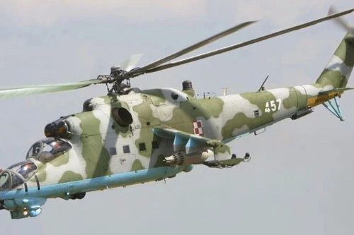 Trực thăng Mi-24 Hind.