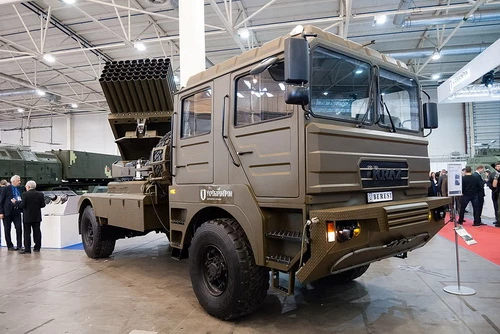 Phiên bản mới của BM-21 Grad do Ukraine chế tạo được đánh giá rất đáng gờm. Ảnh: Defense Express.