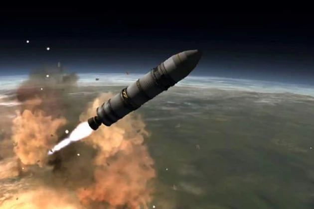 Tên lửa đạn đạo xuyên lục địa RS-28 Sarmat của Nga. Ảnh: Avia-pro.