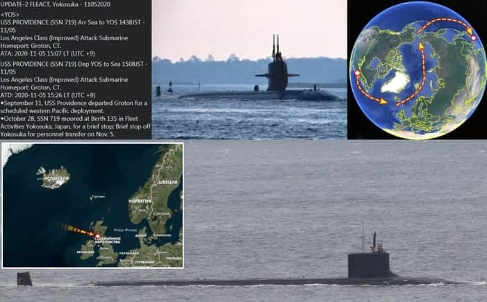 Tàu ngầm hạt nhân Mỹ xuyên thủng tuyến đường biển Phương Bắc của Nga