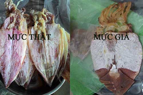 Cách phân biệt mực khô thật - giả đơn giản nhất