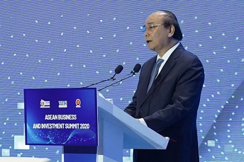 Khai mạc Hội nghị Thượng đỉnh về Kinh doanh và Đầu tư ASEAN 2020