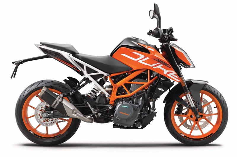 KTM Duke 390 ABS.