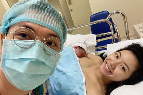 Á hậu Thúy Vân tiết lộ tình trạng sức khỏe sau sinh và cho biết: 'Không có gì ngoài sữa'