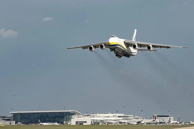 Máy bay vận tải hạng nặng An-124 Ruslan của Ukraine. Ảnh: TASS.