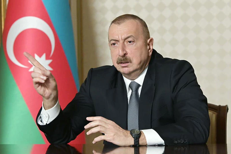 Tổng thống Azerbaijan Ilham Aliyev.