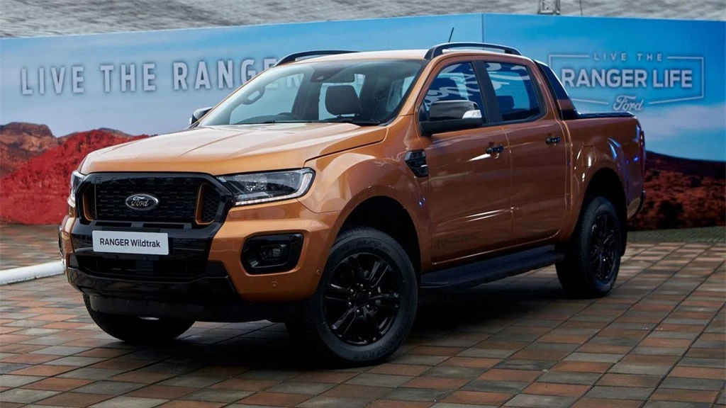 Ford Ranger facelift 2021 duoc ra mat anh 1