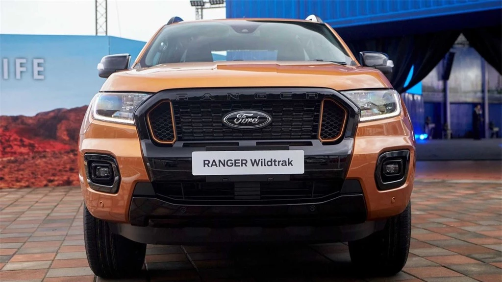 Ford Ranger facelift 2021 duoc ra mat anh 2