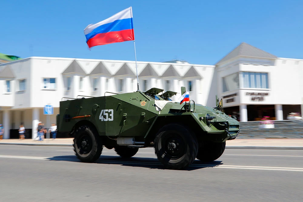 Xe thiết giáp chở quân BTR-40 của Nga. Ảnh: Topwar.