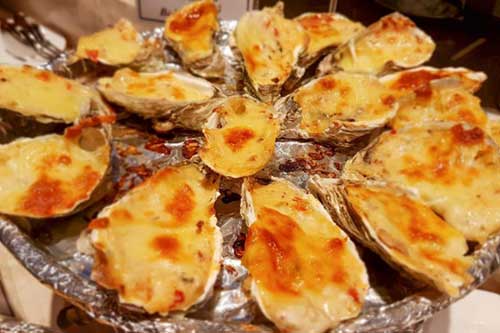 Làm hàu nướng phô mai bằng nồi chiên không dầu