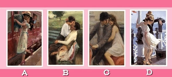 Bạn chọn bức tranh cặp tình nhân nào?