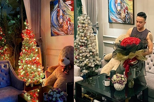 Cao Thái Sơn trang hoàng biệt thự đón Giáng sinh
