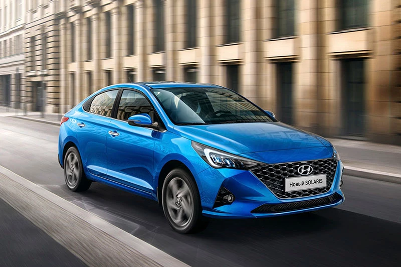 6. Hyundai Solaris - Hyundai Accent (doanh số: 5.271 chiếc).