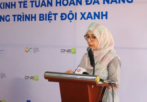 bà Sitara Syed, Phó Đại diện thường trú Chương trình phát triển Liên hợp quốc (UNDP) tại Việt Nam.