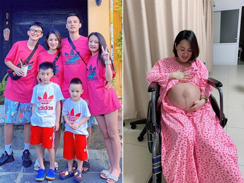 Mẹ bầu ở Hà Nội đang livestream phải chạy ngay đi đẻ lần thứ 5