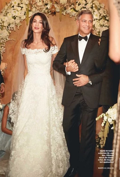George Clooney cưới được người vợ giỏi giang, tài đức sau tròn một năm anh tặng tiền cho bạn bè.
