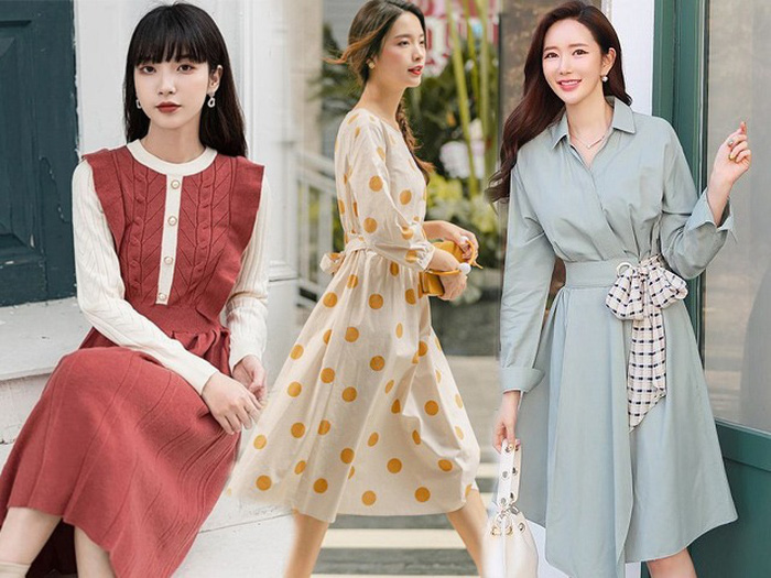 Những kiểu váy thanh lịch hợp với các nàng công sở