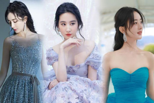 11 mỹ nhân Cbiz trong tạo hình công chúa: Lưu Diệc Phi đẹp tựa 'nữ thần', Phạm Băng Băng 'chiếm sóng' thảm đỏ Cannes