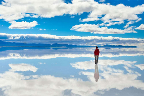 CLIP: Ngây ngất trước vẻ đẹp siêu thực của cánh đồng muối lớn nhất thế giới