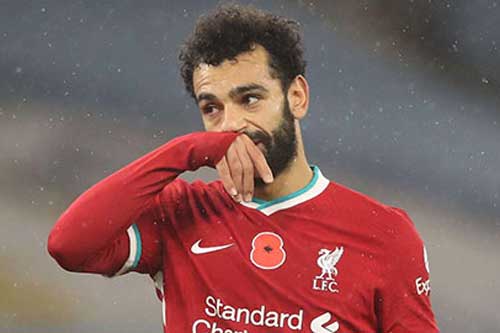 Salah dương tính lần 2 với Covid-19, nghỉ 3 trận của Liverpool