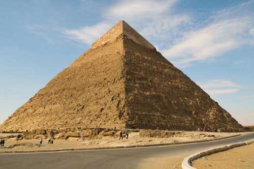 Mẹo của người Ai Cập cổ đại xây kim tự tháp