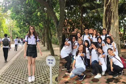 Tân Hoa hậu Đỗ Thị Hà hay đi du lịch cùng bạn học
