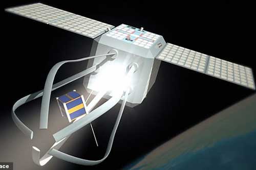 Sứ mệnh chế tạo tàu gắp rác đầu tiên trong vũ trụ