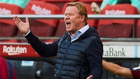 Koeman điên tiết khi Barca liên tục bị 'dí' đá vào lúc 21 giờ tối