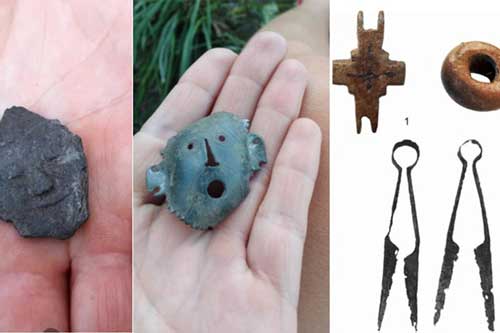 Máy xúc đào đường múc lên… cả một kho báu đầy trang sức 900 năm