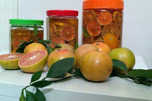 Mẹo làm chanh đào ngâm mật ong trị ho hiệu quả