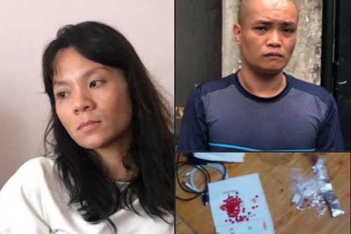 Hà Nội: Bắt quả tang cặp đôi mua bán ma túy trong nhà nghỉ